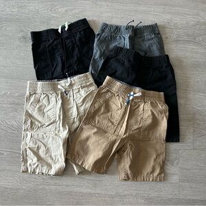 Kids Casual Shorts - Black, Gray, Tan
(Sold as bundle) size 5T